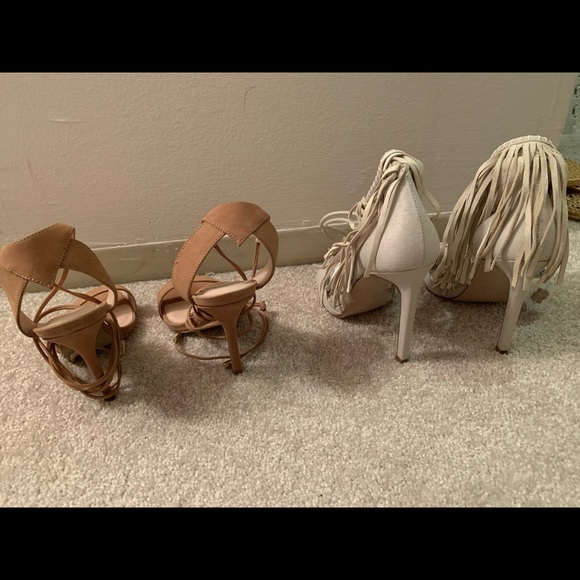 size 5. Zara and ALDO with beautiful ankle detail - Picture 2 of 3